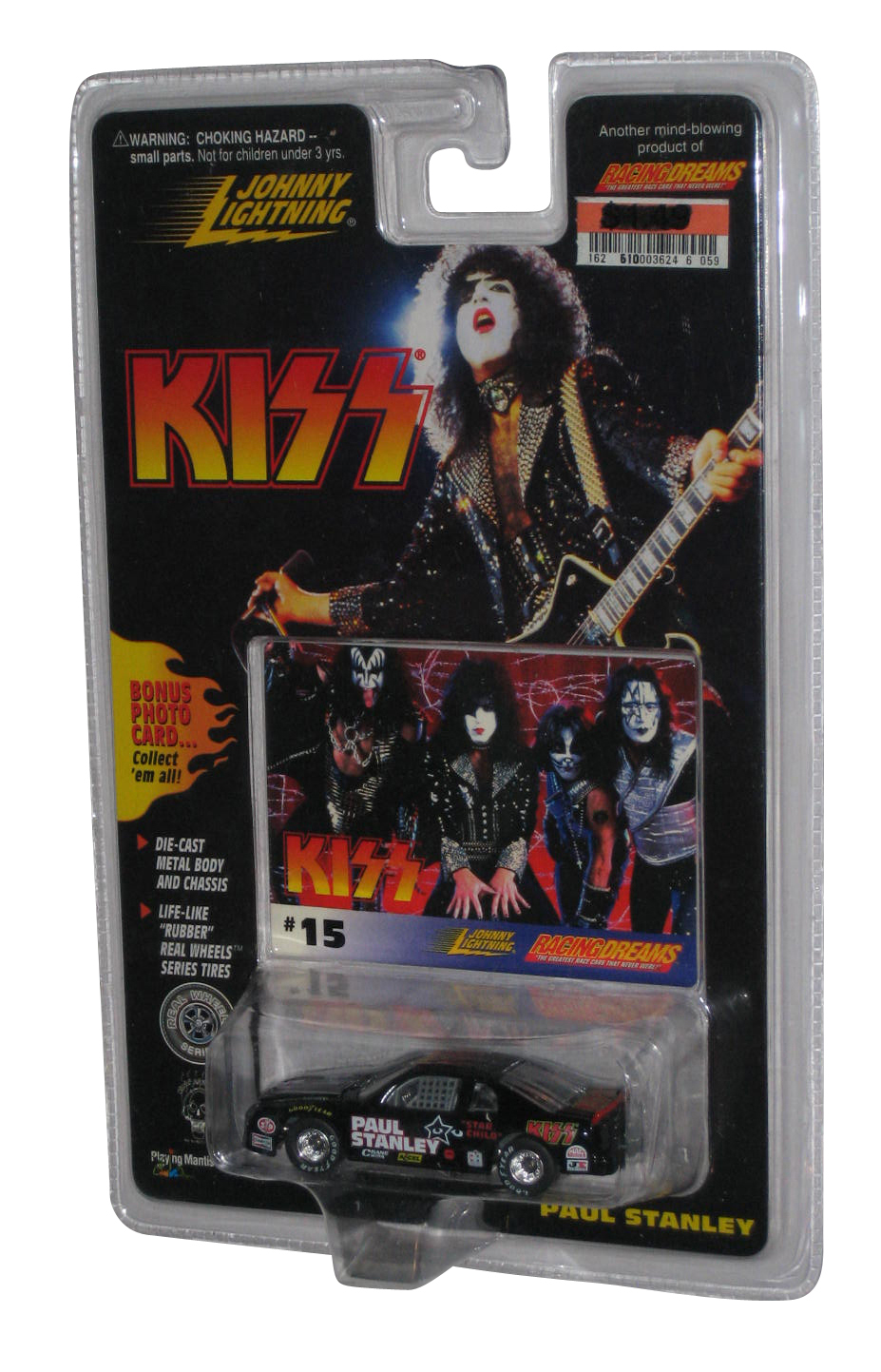 KISS Paul Stanley Johnny Lightning (1997) DieCast Toy Car