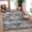 Dark Grey, variant on Kitchen Runner Rug 2x6 Floral Bathroom Rug Vintage Soft Non Slip Hallway Runner Washable Retro Accent Low Pile Area Rug Carpet for Entryway, Laundry, Bedroom, Dark Grey