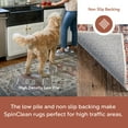 thumbnail image 3 of nuLOOM Desna SpinClean Machine Washable Faded Vintage Area Rug, 2' 6" x 10', Runner, Desna Brick, 3 of 12