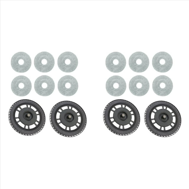 16 Piezas para L10S Pro Ultra Heat, X30 Ultra, X40 Ultra, S30 Pro Ultra Piezas Soporte para Fregona Paño de Fregona Lavable
