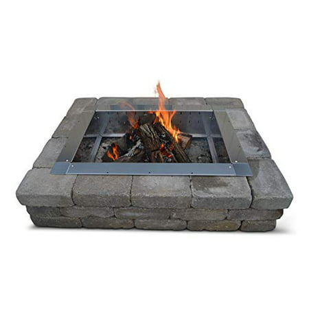 Rectangle Fire Pit Ring Insert Diy, Fire Pit Liner Rectangle