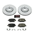 thumbnail image 3 of PowerStop Front Z23 Evolution Sport Carbon-Fiber Ceramic Brake Pad and Drilled & Slotted Rotor Kit Fits: FIAT JEEP Select Models K7299, 3 of 10