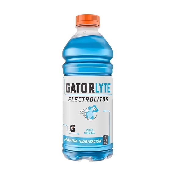 Bebida hidratante Gatorlyte sabor moras 591 ml