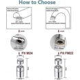 thumbnail image 2 of 2-mode Swivel 360 Faucet Aerator Adjustable Bathroom Kitchen Faucet Accessory, 2 of 5
