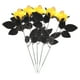 thumbnail image 1 of KAKOWELY 5 piezas de flores artificiales para florero, simulación de rosa artificial, adorno de rosa, 1 of 4