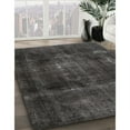 thumbnail image 2 of Ahgly Company Indoor Rectangle Traditional Carbon Gray Persian Area Rugs, 5' x 7', 2 of 6