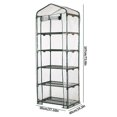 thumbnail image 2 of Home Garden Greenhouse Plant Veg Shelf Frame Cover Clear Pvc Cover, 2 of 3
