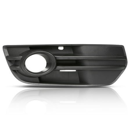 Black Front Bumper Fog Light Cover Grille Bezel Molding Right Side Fit For 2009-2012 Audi Q5