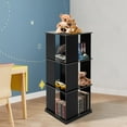 thumbnail image 4 of Home Rotating Bookshelf, 360° Revolving Bookcase, Display Book Shelf, 4 of 12