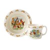 Royal Doulton China Bunnykins 2 Piece Set (Designs May Vary)