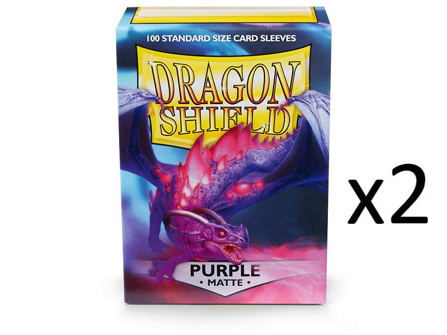 Dragon Shield White Matte 100 Standard Card Sleeves Magic Dragon Ball 