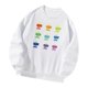 thumbnail image 1 of Sudadera con cuello redondo para mujer, cuello redondo informal para salir, uso diario, vacaciones SG Yuyangstore Sudaderas informales, 1 of 8