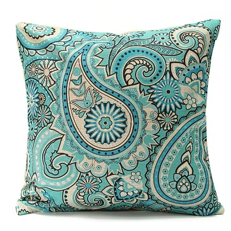 Meigar Bohemia Paisley Decorative Throw Pillow Case Cushion Cover