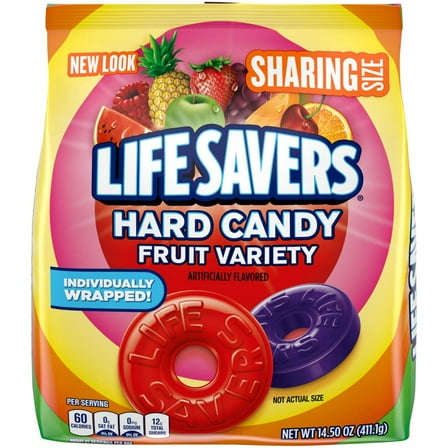 LifeSavers 5 Flavors Hard Candy, 14.5-Ounce Bag