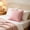 Pink-B, variant on Pink Gingham Scalloped Throw Pillow Plaid Square Lumbar Decorative Cushion Soft Filled Insert for Sofa Couch Bed Living Room Farmhouse Cottagecore