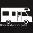thumbnail image 3 of CafePress - Home Is Where You Park It. Dark T Shirt - Men's Classic Graphic Cotton T-Shirt, 3 of 4