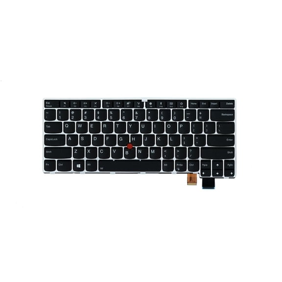 New Genuine Lenovo Thinkpad T470S S2 2nd 13 2nd US Backlit Keyboard 01EN887