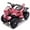 Pink, variant on SUSIELADY 12V Kids Dinosaur Ride on ATV, Quad 4 Wheeler Dinosaur Design, Electric Ride on Toy, Music Early Education Function, Power Display, Safe Driving, Outdoor Toy for Boys Girls Aged 2-6, Pink