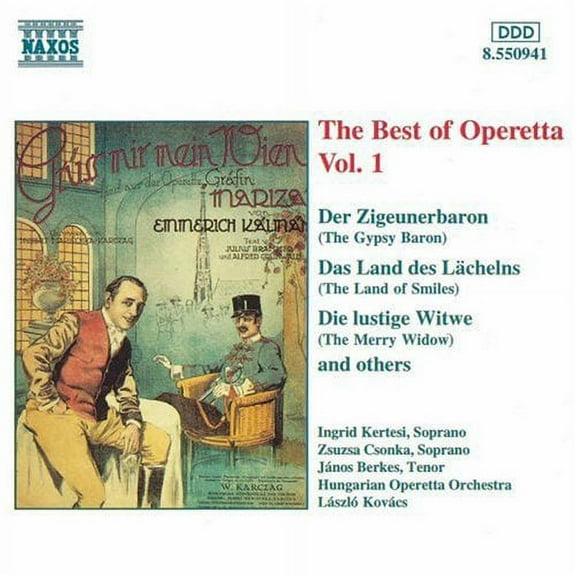 Berkes / Hungarian Operetta - Best of Operetta 1 - Music & Performance - CD
