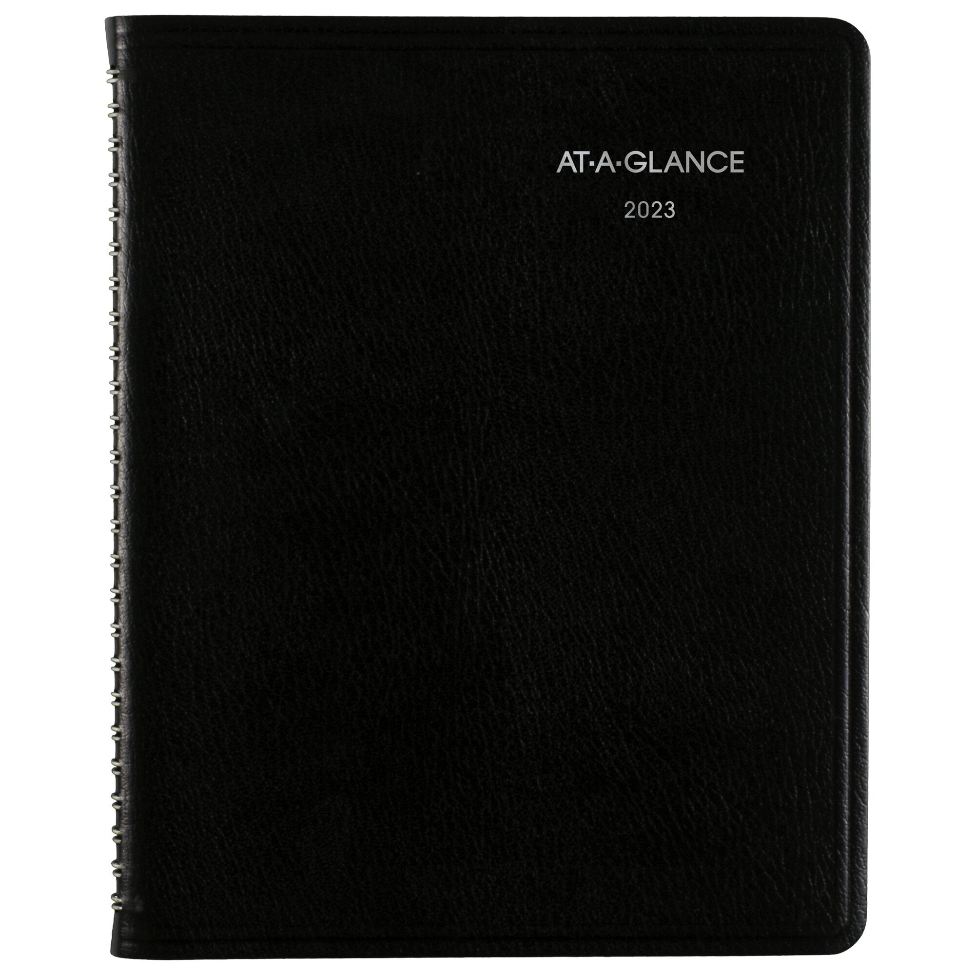 AT-A-GLANCE DayMinder Executive 2023 Weekly Monthly Planner with Notes, Black, Medium, 7' x 8 3/4'