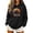 01#Black, variant on Hoodies for Women Halloween Graphic Printing Sweatshirts Long Sleeve Pullover Hooded Hoodie Casual Comfortable Fall Hoody Tops with Kangaroo Pocket Women's Halloween Costumes