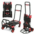 thumbnail image 2 of SalonMore Convertible Hand Cart, Folding Hand Truck Dolly Cart for Moving, 2 of 14