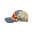 thumbnail image 3 of Locale 5PTKR Trucker Cap-Mountain Contours Maroon/ Slate, 3 of 3