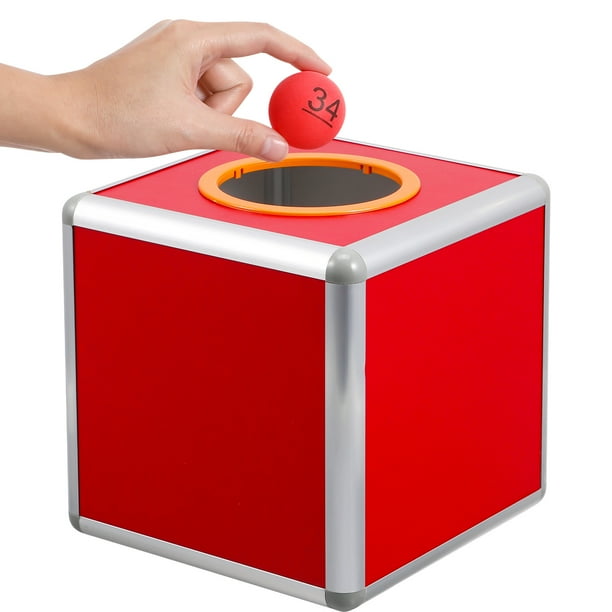 Caja de rifa, soporte para boletos de lotería, caja de rifa cuadrada, caja de oración, caja de donación