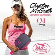 Franklin Sports Pro Pickleball Paddle - Poly 13mm Core Racket - Pink