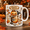 Black, variant on TITAN HARBOR Pumpkin Barista Mug Halloween Fall Coffee Lover Gift