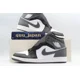 thumbnail image 3 of N I-K-E A i r-Jor-dan 1 Mid Black / White / Iron Grey DQ8426-001 Men's US4-14 NEW, 3 of 6