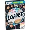 thumbnail image 3 of (3 pack) Birthday Cake Loaded Cereal, Made with Whole Grain, Family Size, 15.1 oz, 3 of 12