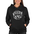 thumbnail image 4 of Go All Out Volleyball Distressed Ball Sweatshirt Hoodie Mens/Women, 4 of 5