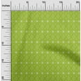 thumbnail image 1 of oneOone Cotton Silk Light Green Fabric Geometric Bandhani Sewing Craft Projects Fabric Prints By Yard 42 Inch Wide, 1 of 4