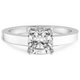 thumbnail image 3 of 4 Carat IGI Certified Cushion Shape Lab Grown Diamond Engagement Ring | 14K White Gold |Ember Secret Halo Diamond Ring | FG-VS1-VS2 Quality Friendly Diamonds, 3 of 4