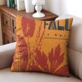 thumbnail image 4 of Happy Fall Maple Leaf Decorative Pillows Set Of 4, Linen Thanksgiving Throw Pillow Covers Linen Study Sofa Cushion Cover, 4 of 5