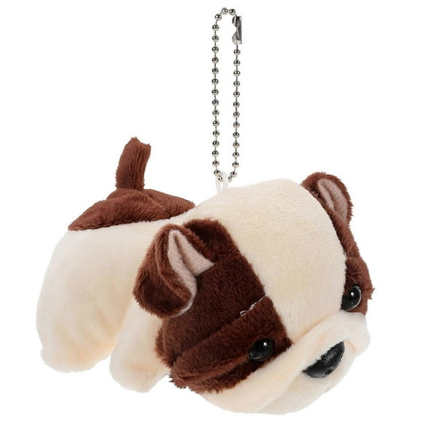 Soft Plush Dog Keychain Pendant – Cute Stuffed Animal Bag Charm, Warm & Cozy Accessory for Women