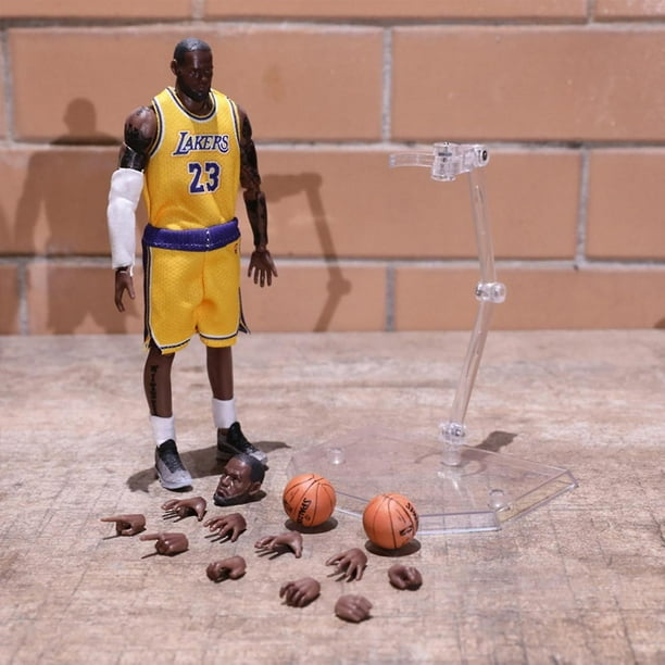 Nba Lakers No.23 Lebron James figura de acción estatua de juguete