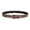 Coffee, variant on ibiyuan Belt For Men Western Cowboy Belt with Bull Buckle Floral Embossed Design Adjustable Fashion Accessory for Daily Wear and Parties