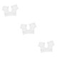 thumbnail image 3 of Seitruly Mujeres Underarm Armpit Vest Top Sweat Pad Sweat Absorbing Shirt L White Type1 NO1, 3 of 6