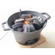 thumbnail image 5 of Juego de fondue de queso en forma de corazón de hierro fundido esmaltado HAWOK gris, 5 of 5