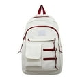 thumbnail image 2 of WRXMIJNHGSA Office&Craft&Stationery Under $10 Trend Nylon Backpack Fashion Simple Large Capacity Computer Portable Travel Backpack School Bag, 2 of 7