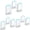 01-9PCS-White, variant on iDiskk Mini Plug-In Ionizer for Home, Negative Ionizer Fresher & Motion Sensor, Remove Smoke Smell for Home, Bathroom, Toilet, Pet Room 17db, 1-Pack White