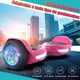 thumbnail image 4 of HOVERSTAR Hoverboard Bluetooth para niños, LBW27 - Patinete autoequilibrante de color mate, altavoz inalámbrico incorporado, luces LED y ruedas intermitentes Hoverstar  LBW27, 4 of 7