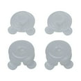 thumbnail image 1 of Xihbxyly 4 Clips de Plástico para Sujetar Edredones, Evitan Que Se Deslicen, Sujetan Las Esquinas de Las Mantas y Organizan La Ropa de Cama. Color Blanco, Tamaño Compacto de 3,5 X 3,5 Cm, Fácil Insta, 1 of 4