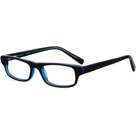 Contour Youths Prescription Glasses, FM14043 Black/Blue