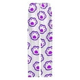 thumbnail image 4 of Paw Print Pajama Pants Comfortable Elastic Waist Pajamas Fashion Sleepwear Bottoms Plus Size Homewear, 4 of 6