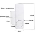 thumbnail image 2 of Paquete de 4 alarmas para puerta y ventana, alarma con sensor de puerta para seguridad de niños, sistema de alarma para seguridad en el hogar sin baterías para piscina, 2 of 5