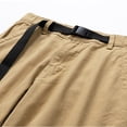 thumbnail image 4 of JSKUMAR Men's Tactical Cargo Shorts with Belt Relaxed Fit Casual Summer Solid Work Short with Multi Pockets Khaki,30, 4 of 9