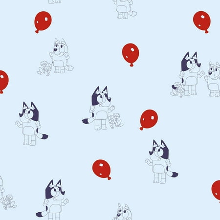 Bluey Keepy Uppy Peel & Stick Wallpaper Bluey Keepy Uppy Peel & Stick Wallpaper